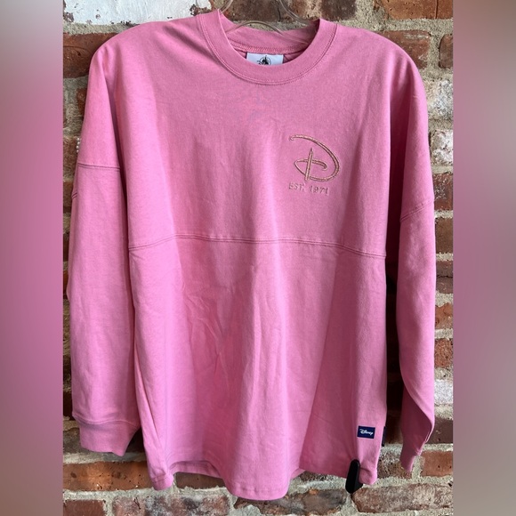 Walt Disney World Parks 2026 Pearl Beaded Rose Pink Spirit Jersey NEW - Picture 3 of 3